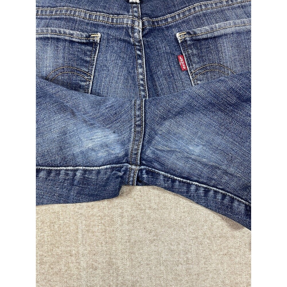 Levis 515 Womens Classic Bootcut 5 Pocket Denim Blue Jeans Size 12 *Flaws* - Picture 11 of 11